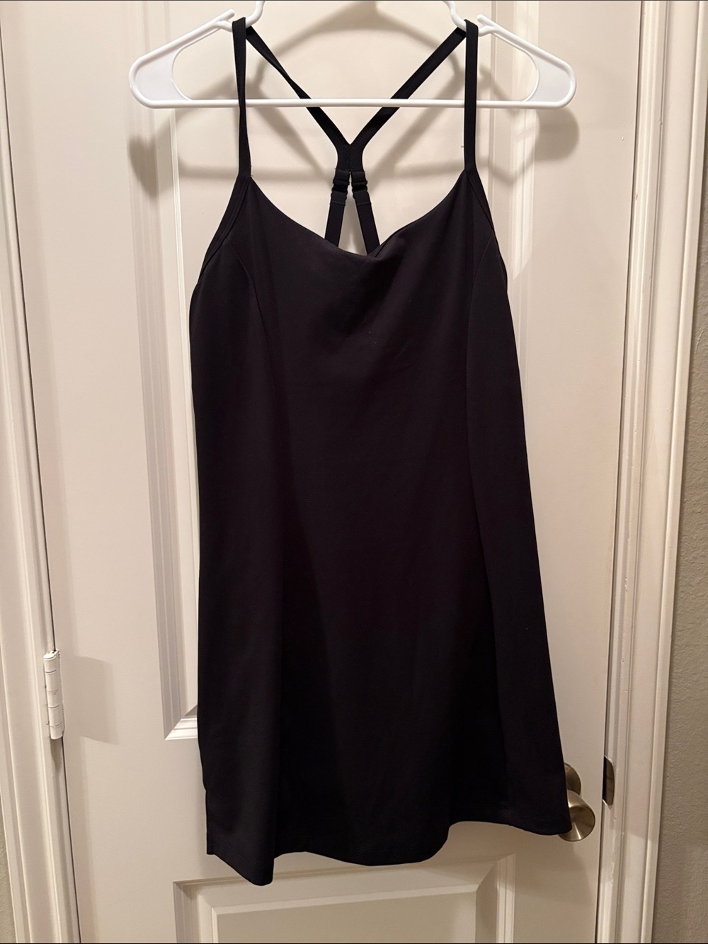 PINK Black Racerback Athletic Dress